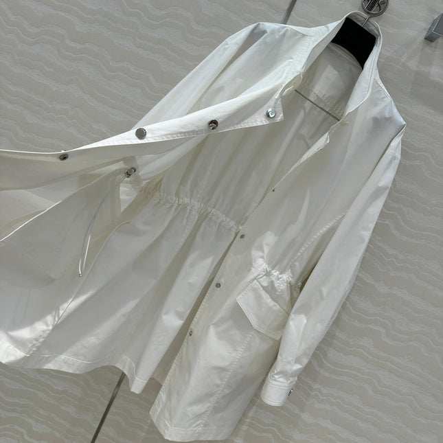 PRADA WINDBREAKER JACKET WITH TRIANGULAR POCKETS 276314