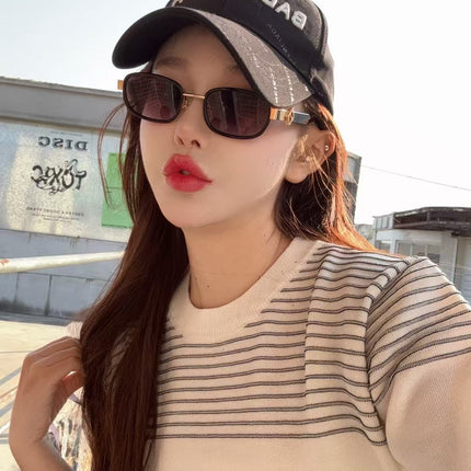 SELLERIA RECTANGULAR FRAME SUNGLASSES FD8131 IN ACETATE