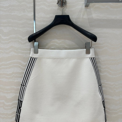 DIOR WHITE SPORTY MINI SKIRT