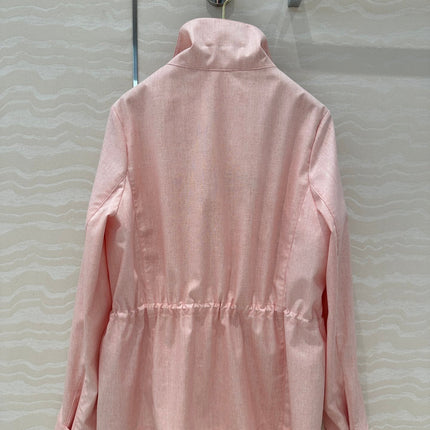 LP CLASSIC STAND-COLLAR LINEN JACKET 265162