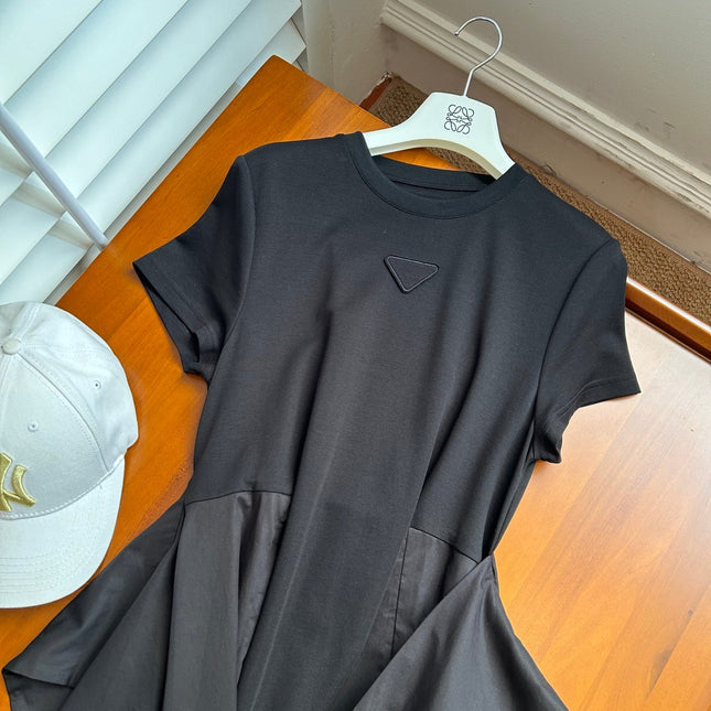 Loewe Patchwork Dress Cotton Nylon