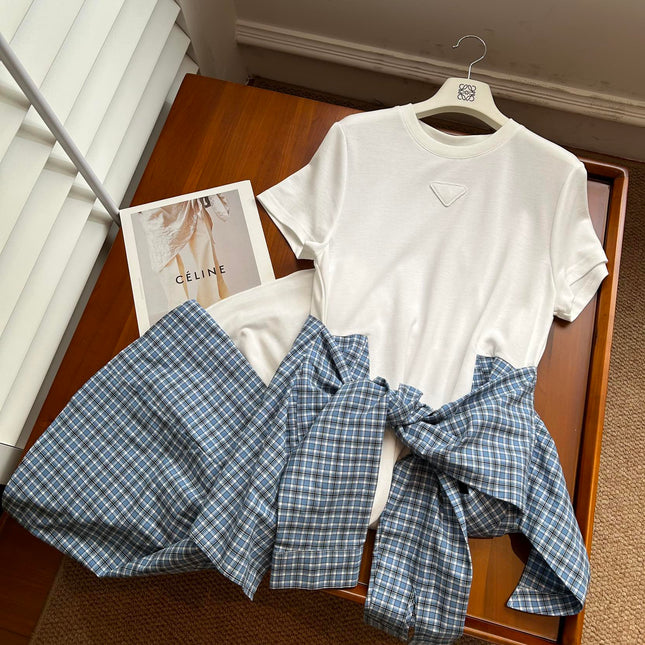 Loewe Patchwork Dress Cotton Nylon