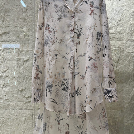MILLEFIORI PRINT SHIRT 25S IN COTTON 266174