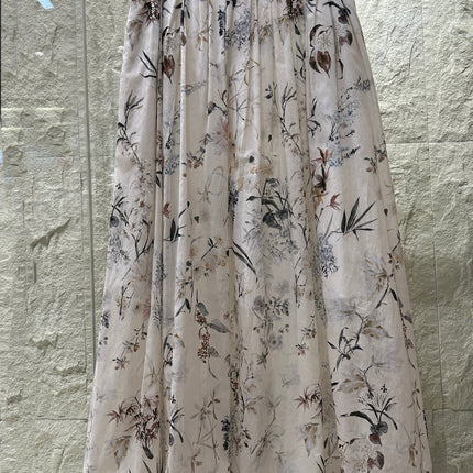 PLEATED SKIRT 25S IN COTTON 266205