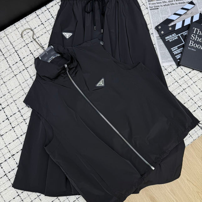 PRADA TOP AND SKIRT SET STYLE 125