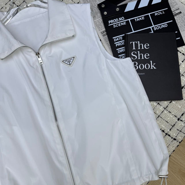 PRADA TOP AND SKIRT SET STYLE 124