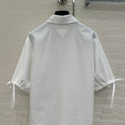 PRADA FASHION WHITE SHIRT 263951