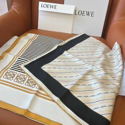 LOEWE 25S SCARF 90 IN SILK 667137
