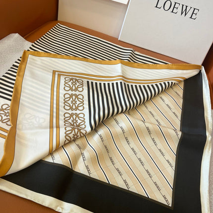 LOEWE 25S SCARF 90 IN SILK 667137