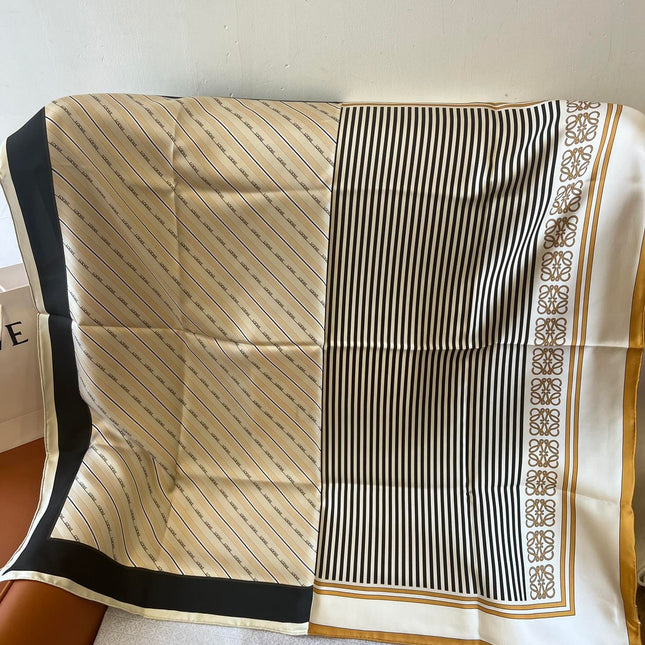 LOEWE 25S SCARF 90 IN SILK 667137