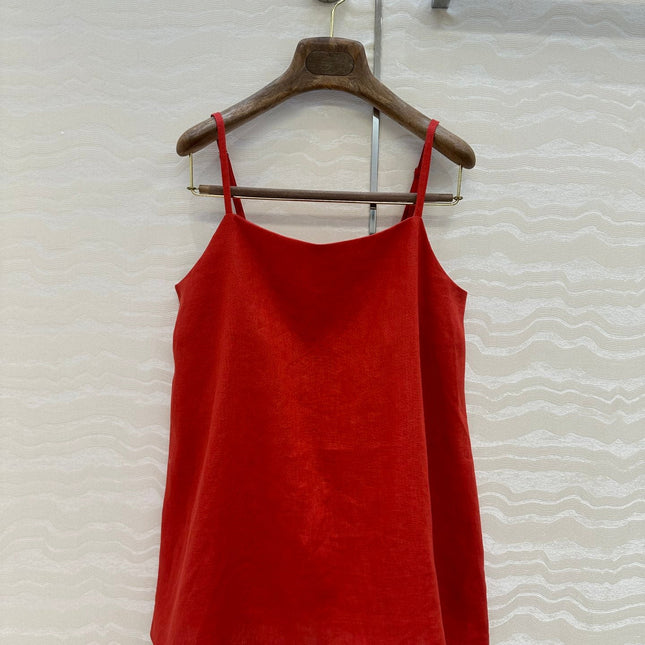LP LINEN HALTER TOP 272241