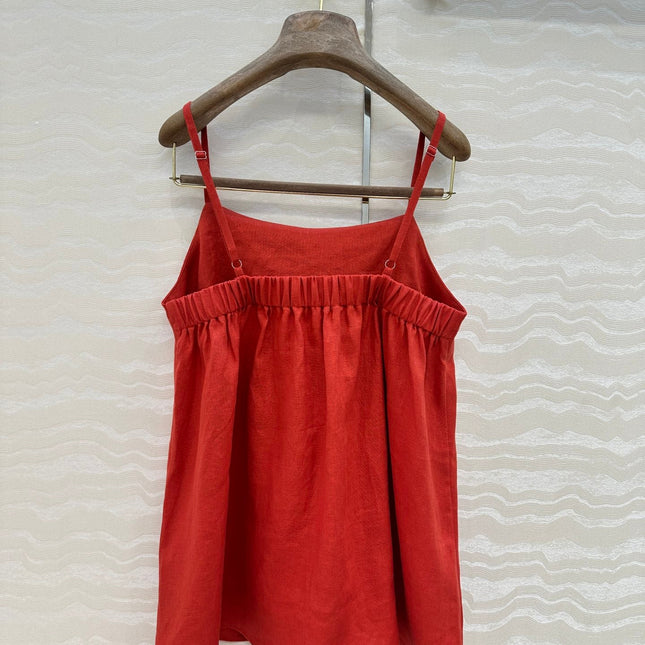 LP LINEN HALTER TOP 272241
