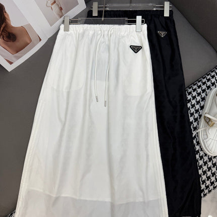 LONGLINE SKIRT STRUCTURED JACQUARD