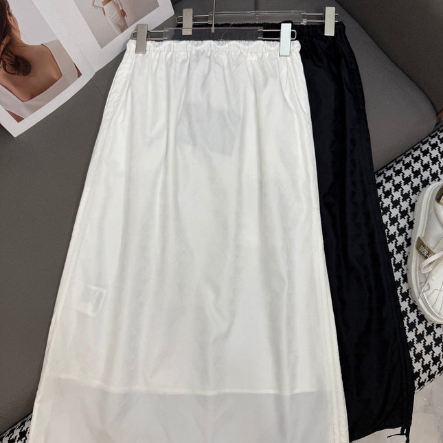LONGLINE SKIRT STRUCTURED JACQUARD