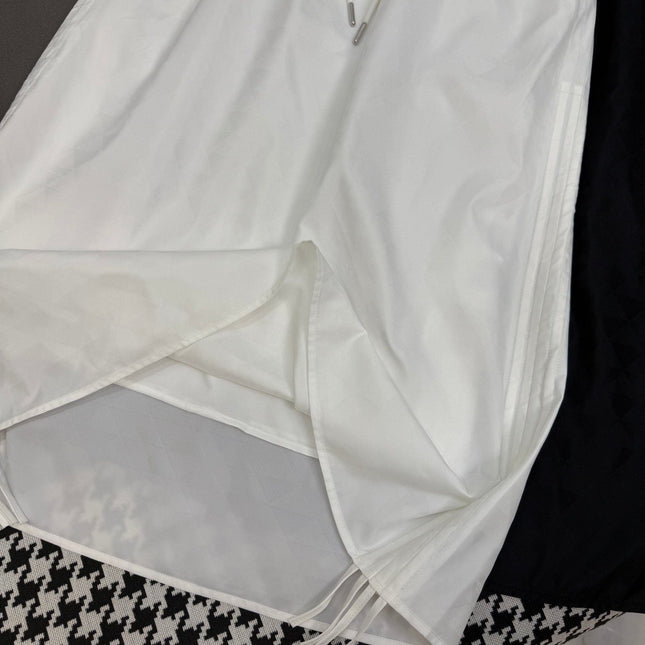LONGLINE SKIRT STRUCTURED JACQUARD