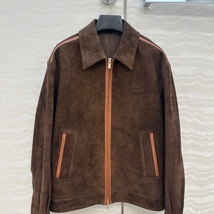 MIUMIU SUEDE JACKET 276217