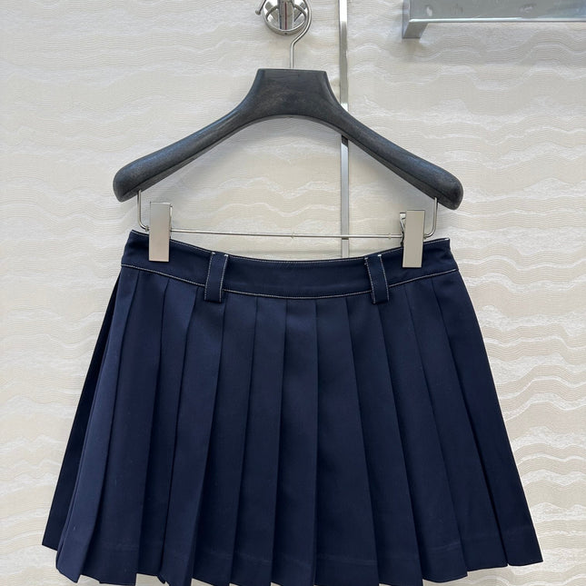 MIUMIU PLEATED MINI SKIRT 270079