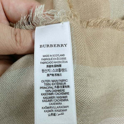 BBR SCARF 200 CM IN CASHMERE 740383