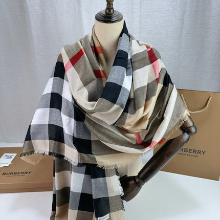 BBR SCARF 200 CM IN CASHMERE 740384