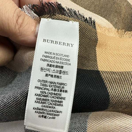 BBR SCARF 200 CM IN CASHMERE 740386