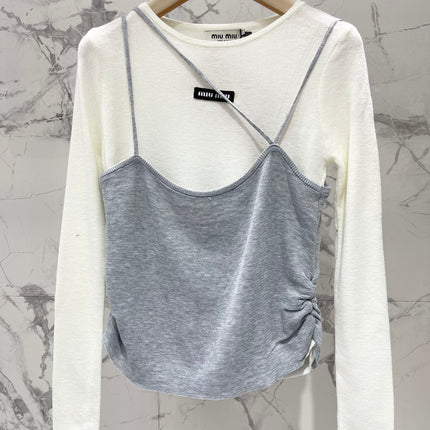 MIUMIU KNIT TOP STYLE 333