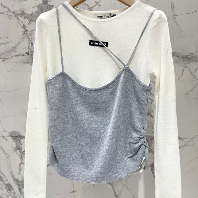 MIUMIU KNIT TOP STYLE 333