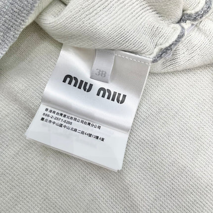 MIUMIU KNIT TOP STYLE 333