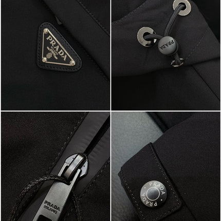PRADA HOODED JACKET STYLE 44