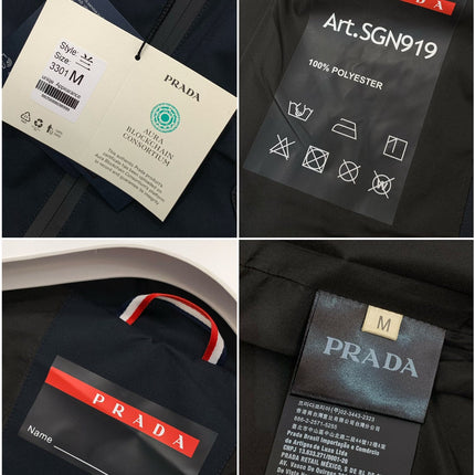 PRADA HOODED JACKET STYLE 45