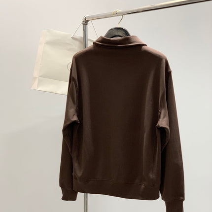 PRADA FLEECE JACKET WITH LAPEL STYLE 21