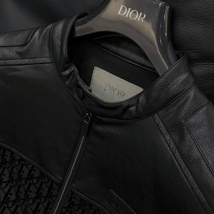 DIOR 25S LEATHER JACKET STYLE 020