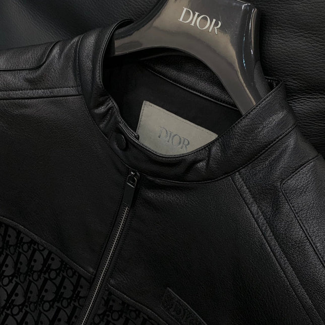 DIOR 25S LEATHER JACKET STYLE 020