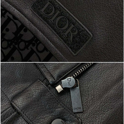 DIOR 25S LEATHER JACKET STYLE 020