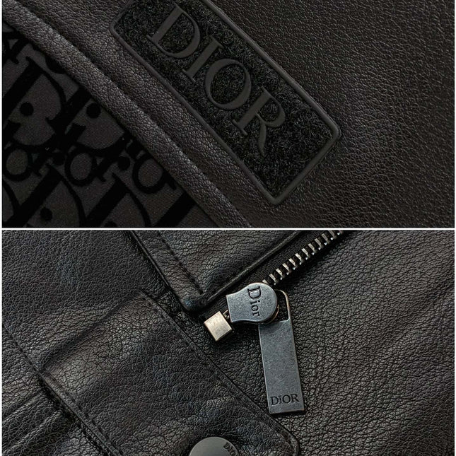 DIOR 25S LEATHER JACKET STYLE 020