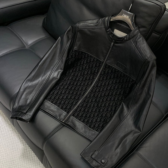 DIOR 25S LEATHER JACKET STYLE 020
