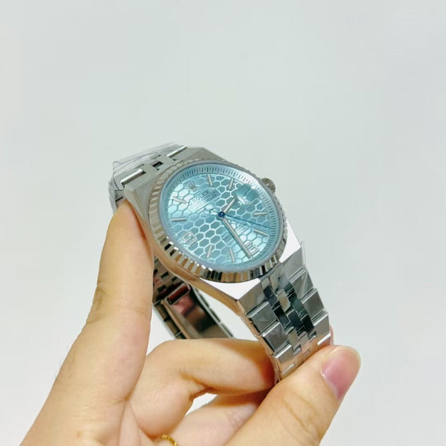 OYSTER PERPETUAL DATEJUST WATCH IN BLUE