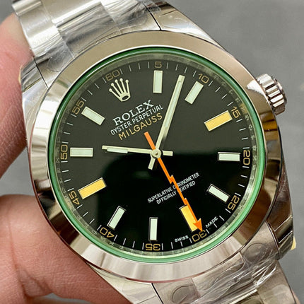 OYSTER PERPETUAL MILGAUSS GREEN 40MM