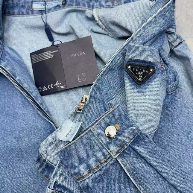 Pra Cropped Denim Jacket