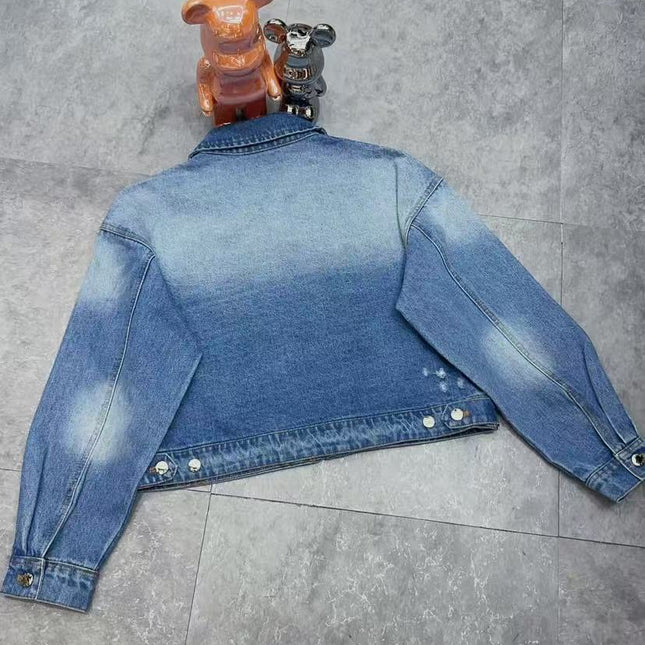 Pra Cropped Denim Jacket