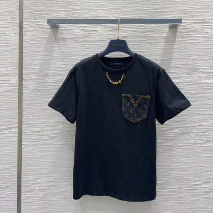 LV T-SHIRT BLACK 290187