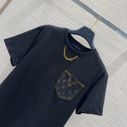 LV T-SHIRT BLACK 290187