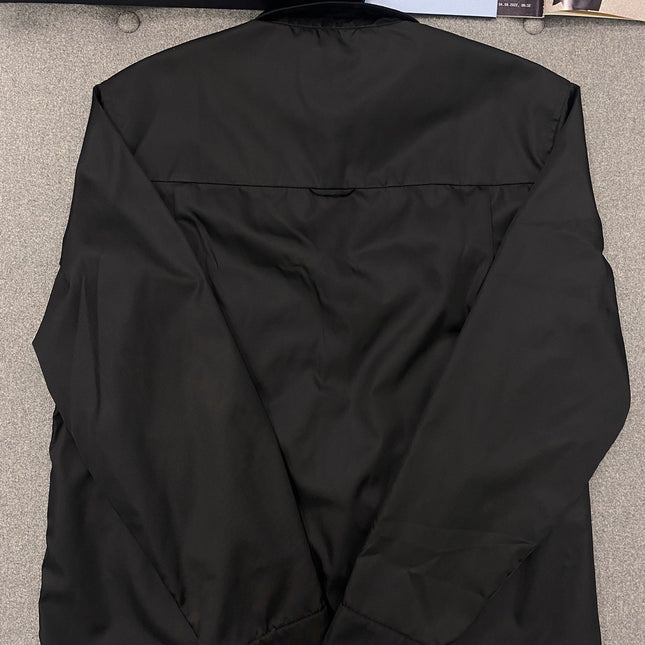 PRA SHIRT IN BLACK RE-NYLON TRIANGLE LOGO