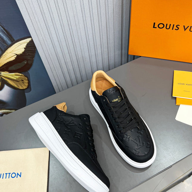 LV BEVERLY SNEAKER BLACK CALFSKIN