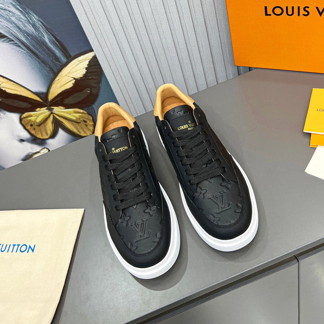 LV BEVERLY SNEAKER BLACK CALFSKIN
