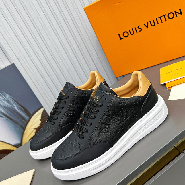 LV BEVERLY SNEAKER BLACK CALFSKIN
