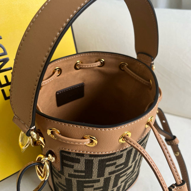 MON TRESOR 18 IN BROWN CALFSKIN