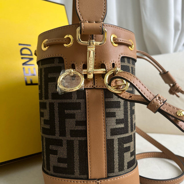 MON TRESOR 18 IN BROWN CALFSKIN