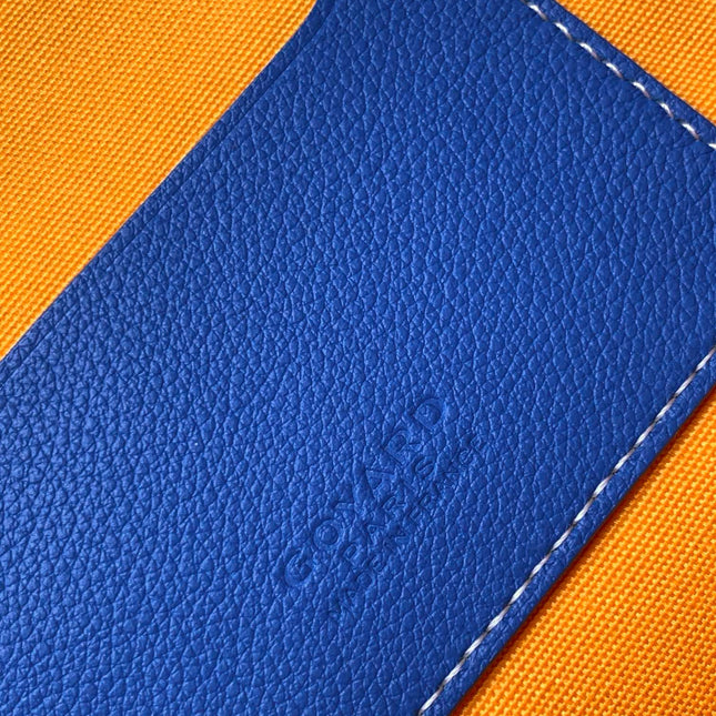 SENAT POCHETTE IN SKY BLUE GOYARDINE CANVAS
