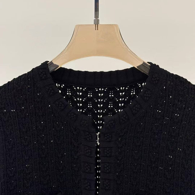CC Knitted Sweater Cardigan