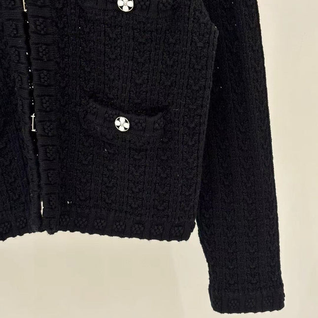 CC Knitted Sweater Cardigan